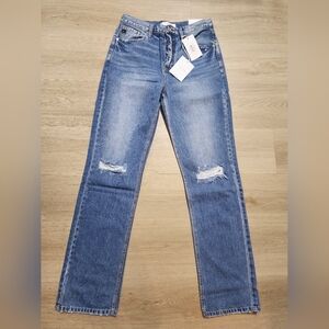KanCan Straight Leg Jeans
